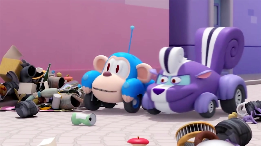 انیمیشن ماشین های ناقُلا Vroomiz - فصل 3 قسمت 11